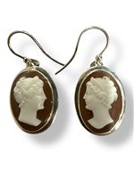 Pendientes Mandile 1922 Mujer Cammei  in Plata Conchiglia 2MORCM25